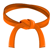 Ceinture orange